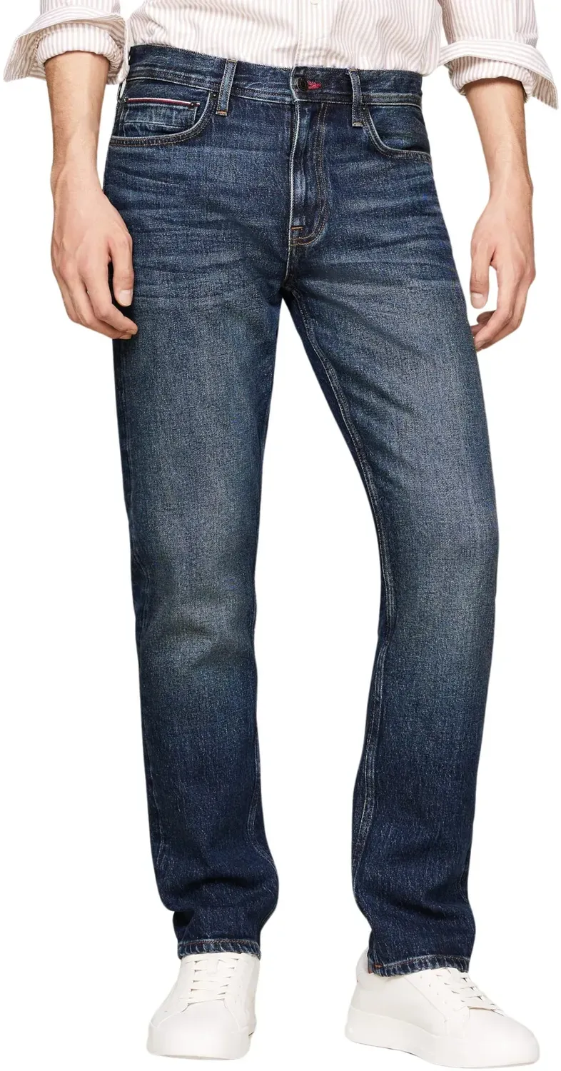 Tommy Hilfiger Jeans Uomo Regular Straight 29W/32L Denim Indigo