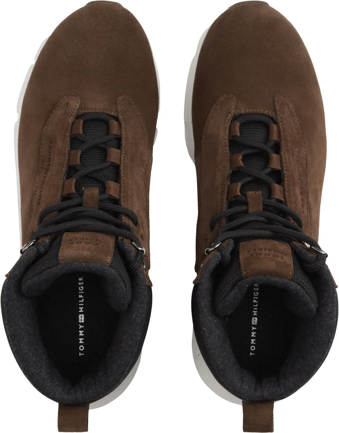 Tommy Hilfiger Warm Hybrid Chukka FM0FM06085 stivali 40 marrone