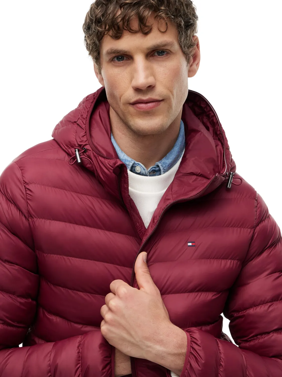 Tommy Hilfiger Packable MW0MW43464 giacca uomo con cappuccio