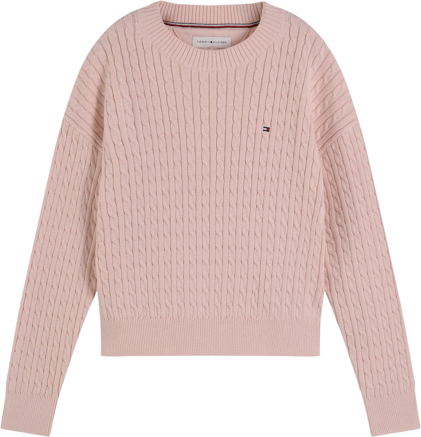 Tommy Hilfiger KG0KG08848 maglione bambina a trecce