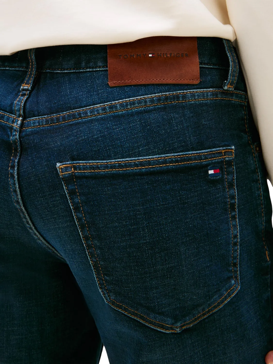 Tommy Hilfiger Dritto pantaloni uomo 36W/34L gamba dritta