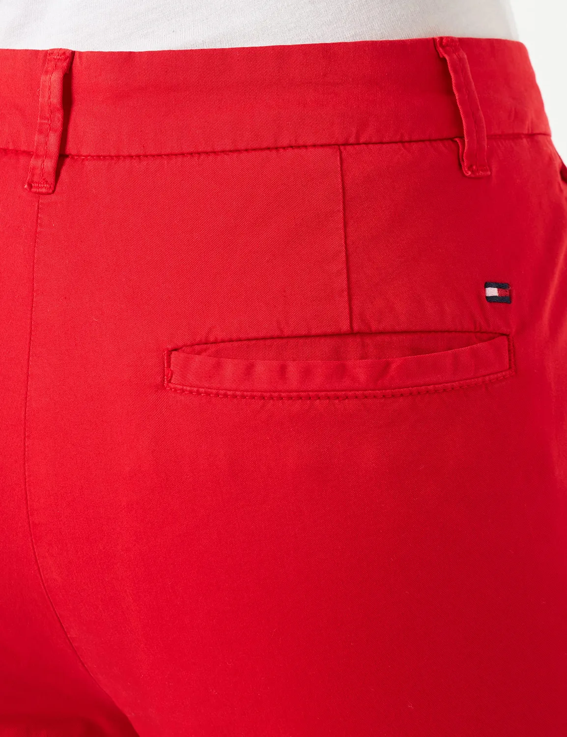Tommy Hilfiger WW0WW37763 Pantaloni Chino Donna 46 Slim