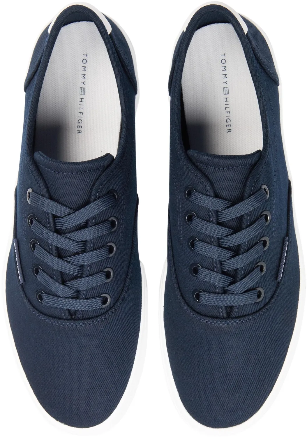Tommy Hilfiger TH Vulc Cup Cvs sneakers basse 43 EU blu