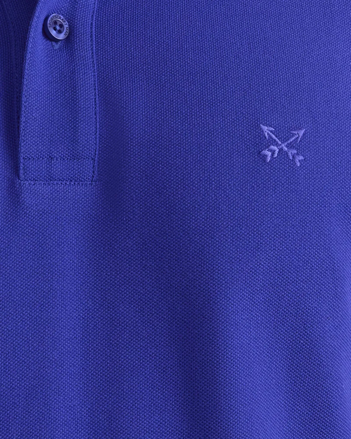 Sportscraft SC Pique Polo uomo cotone garment wash