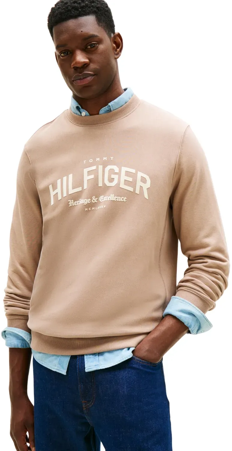 Tommy Hilfiger Arch MW0MW40067 felpa beige M