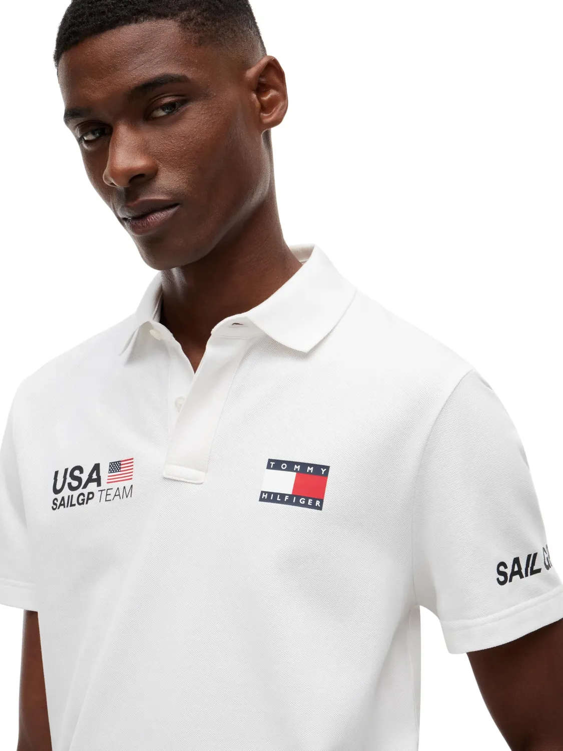 Tommy Hilfiger SailGP MW0MW44689 polo uomo manica corta