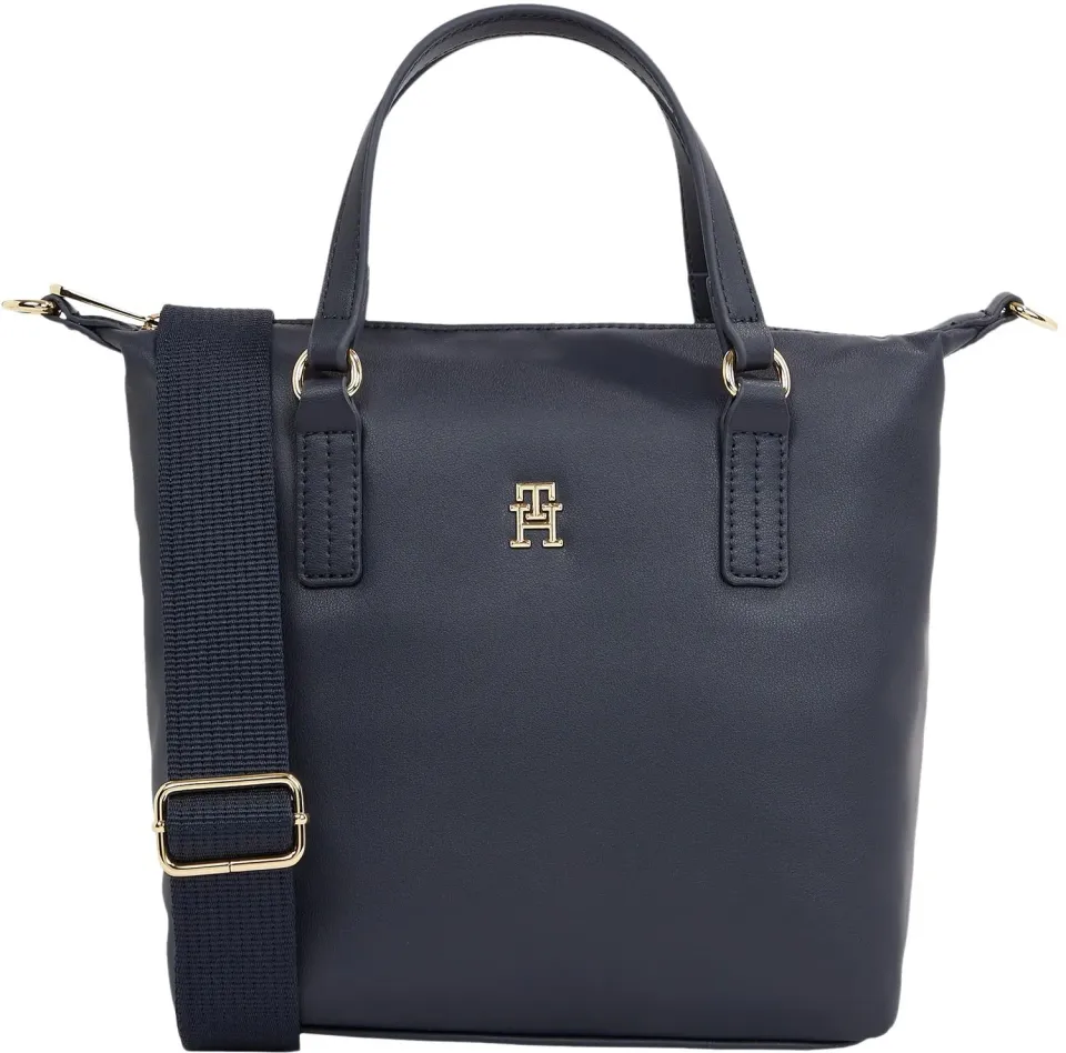 Tommy Hilfiger Poppy Reform tote donna piccola blu Space Blue