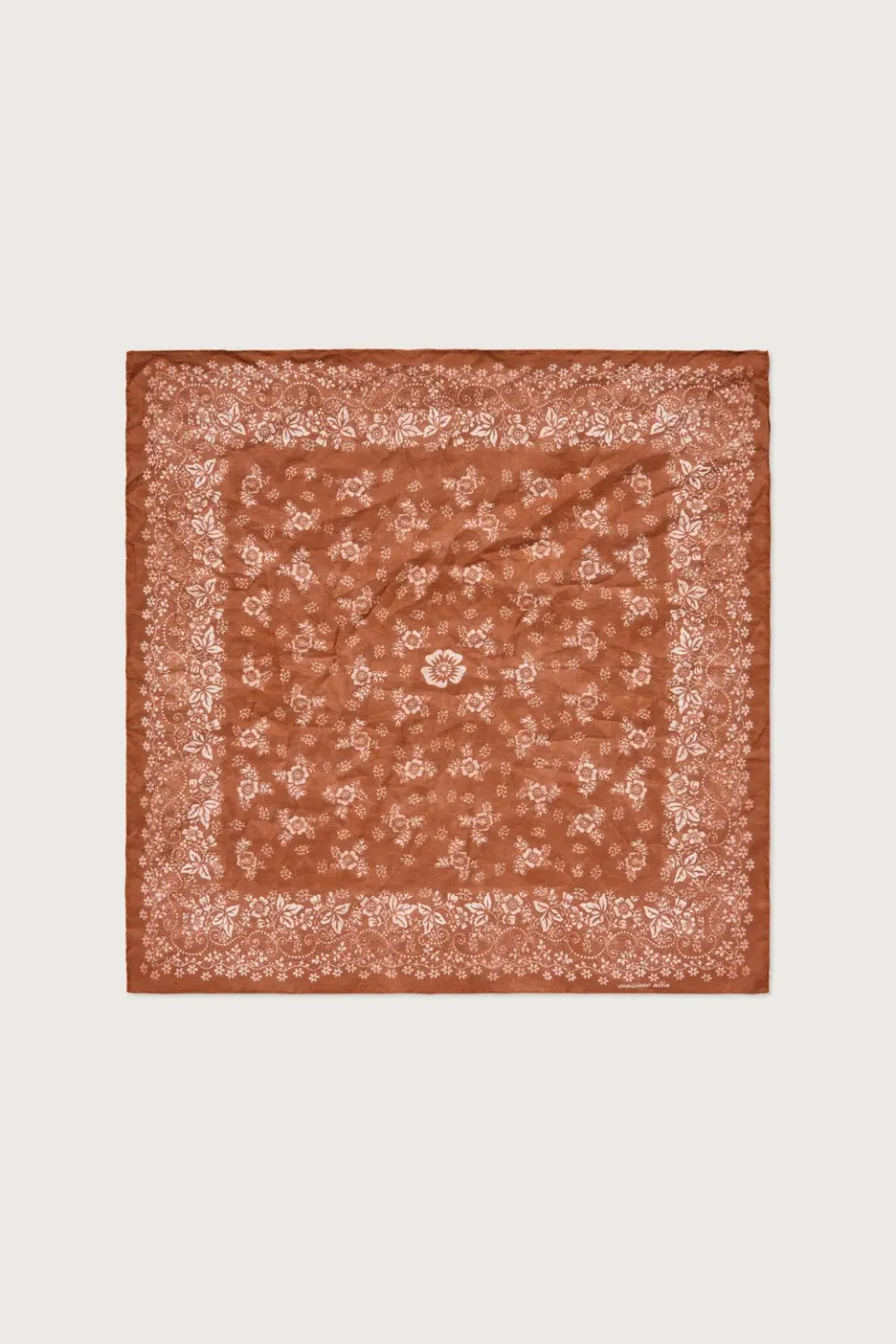 Massimo Alba Hanky1 fazzoletto Arizona cotone 45x45