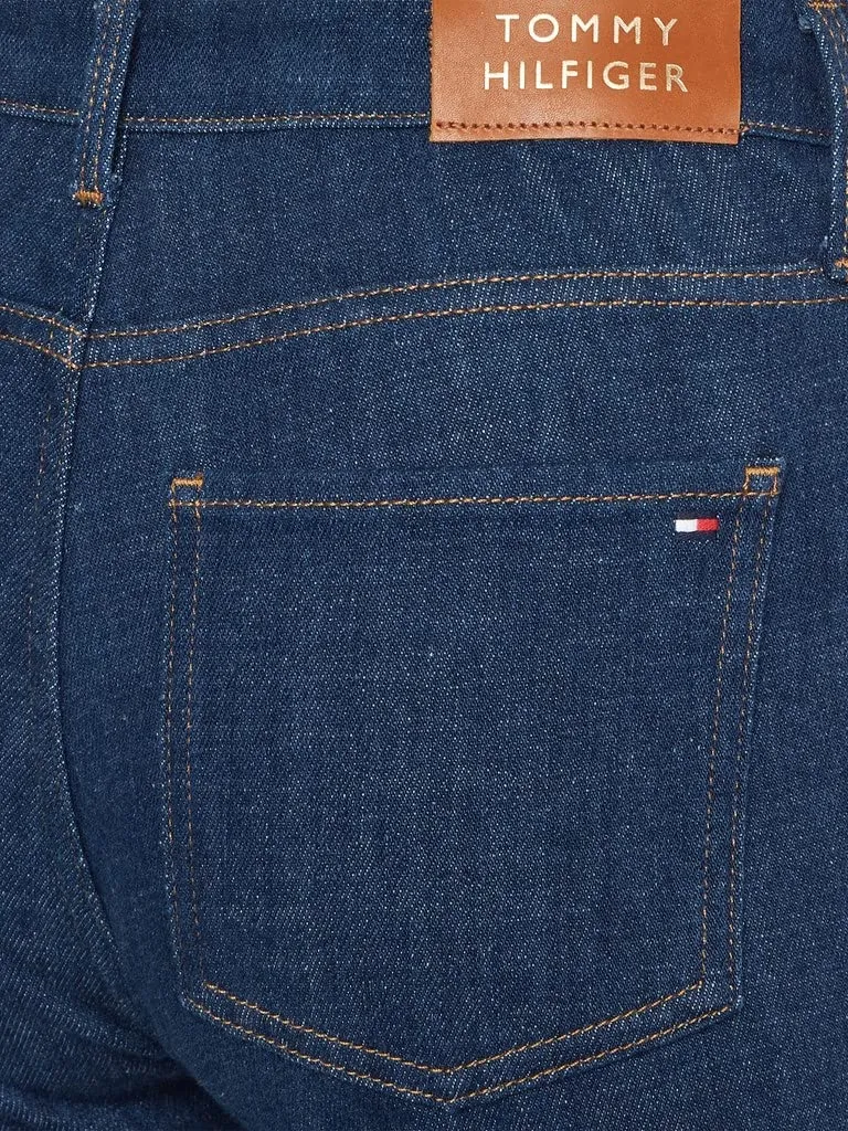 Tommy Hilfiger Bootcut Jeans Donna Denim Blu Gamba Svasata