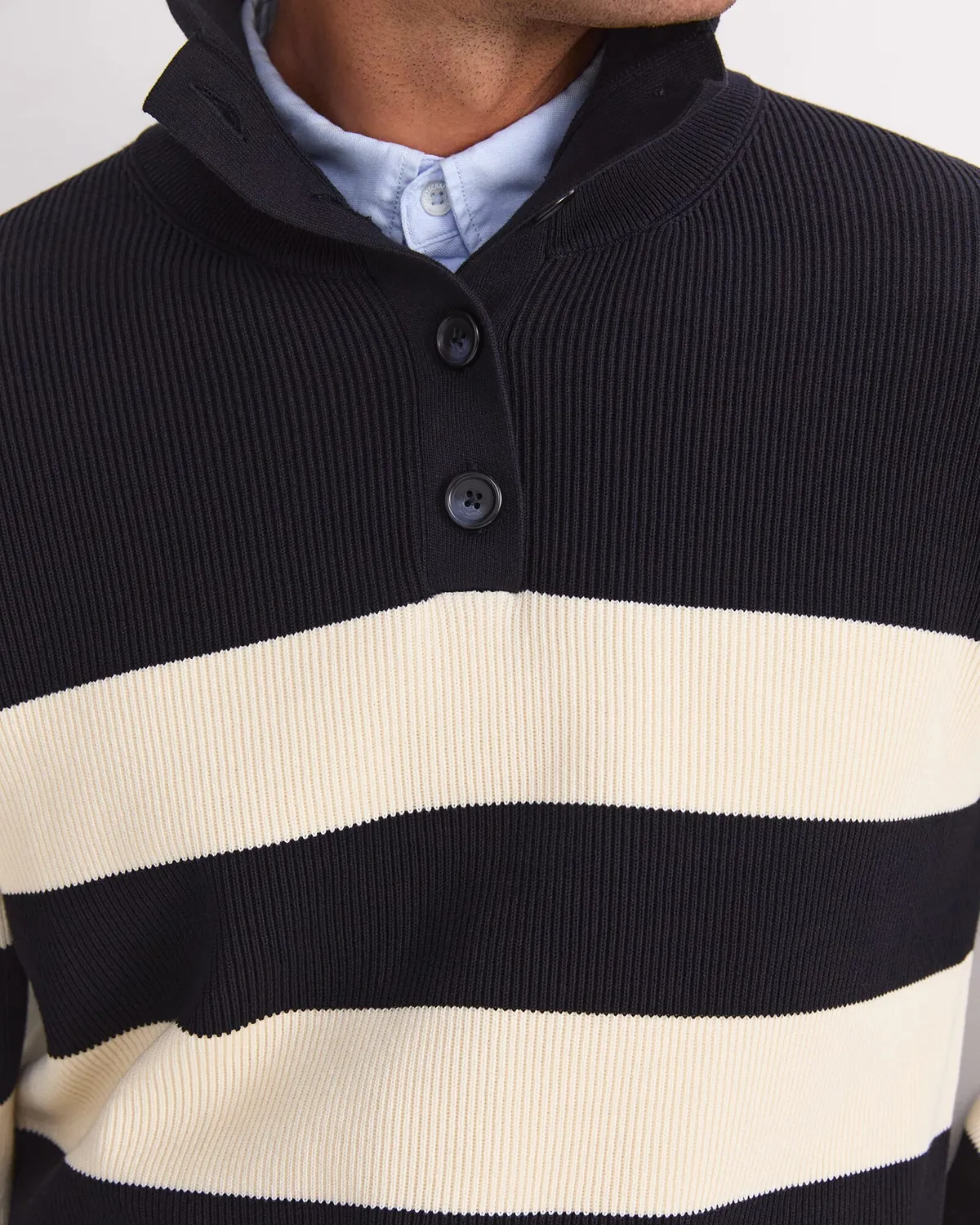 Sportscraft Nautical Stripe maglione righe uomo