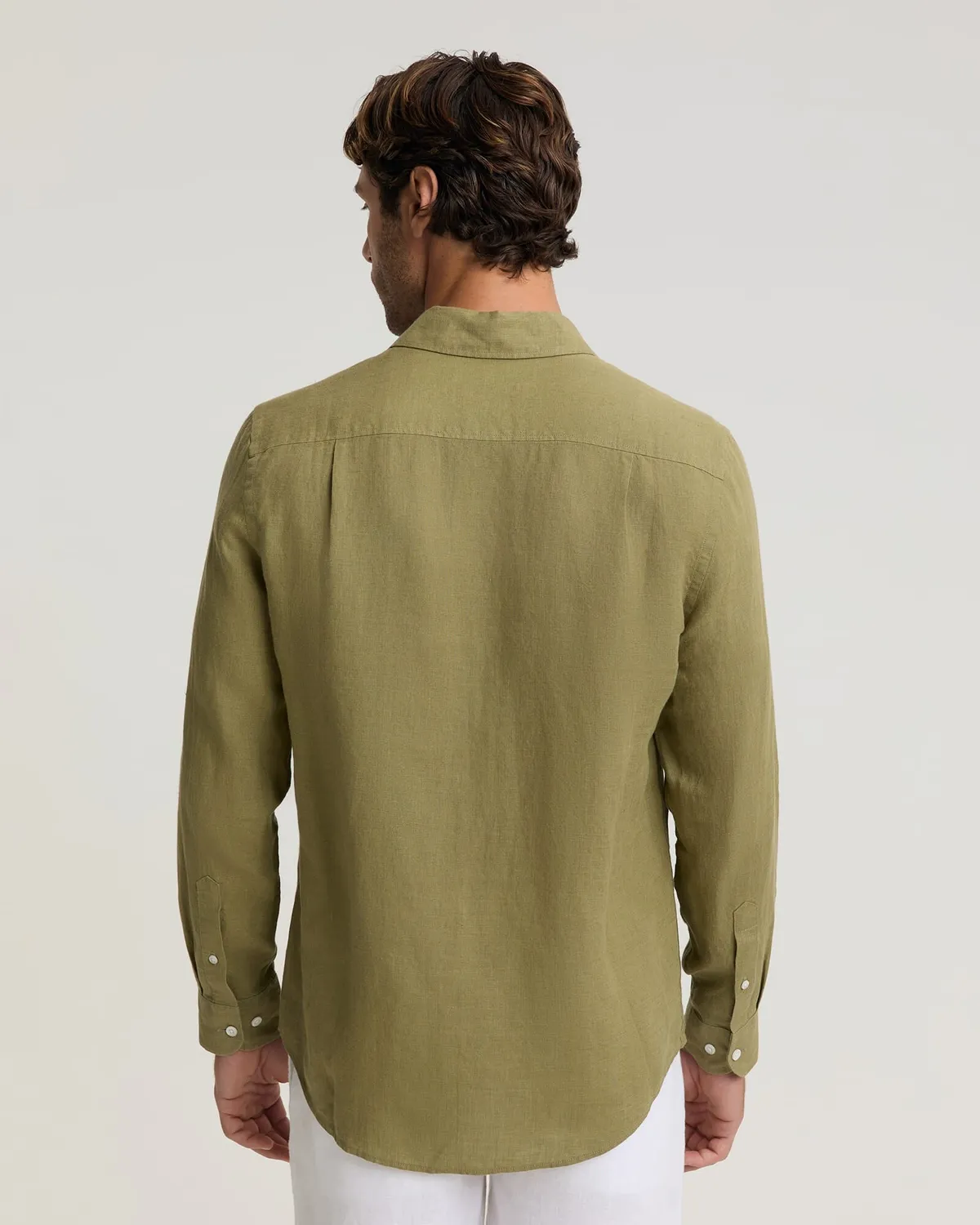 Sportscraft Linen camicia lino maniche lunghe