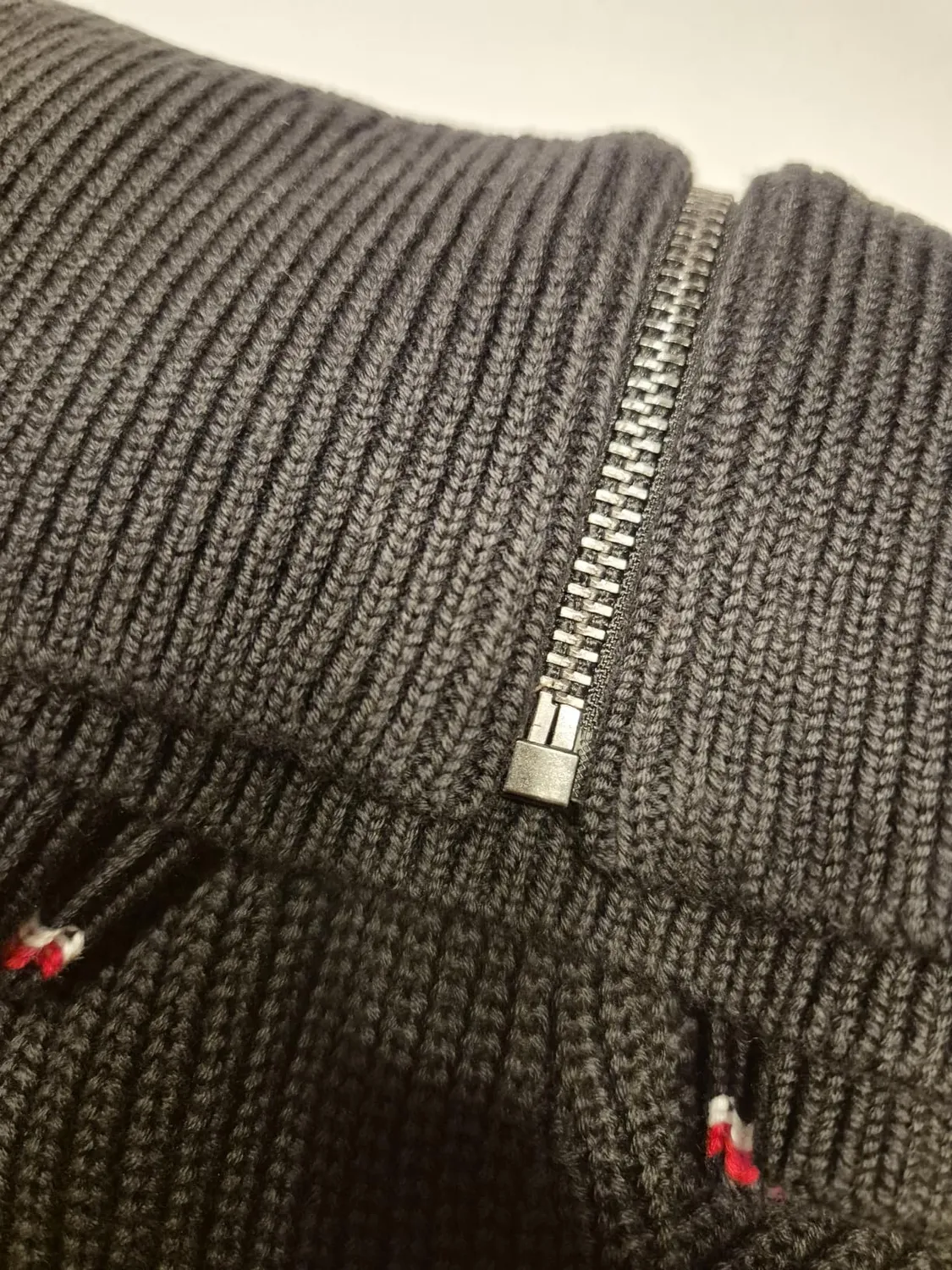 Tommy Hilfiger RWB Rib MW0MW41517 maglione uomo L con zip