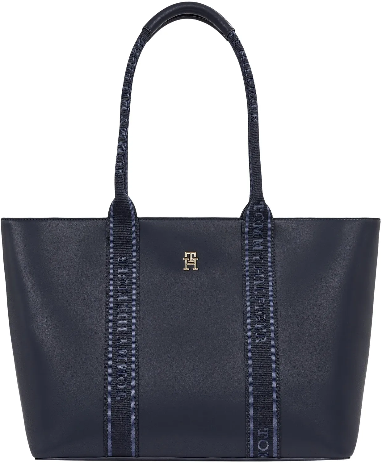 Tommy Hilfiger Logotape AW0AW17198 tote nera