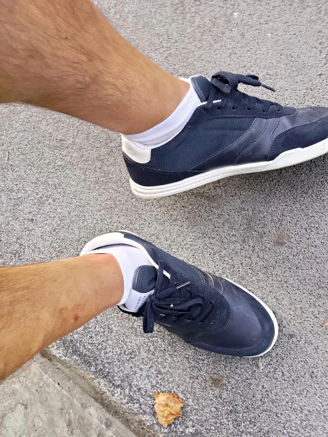Tommy Hilfiger LoPro Cup Mix FM0FM05683 sneakers uomo bianche