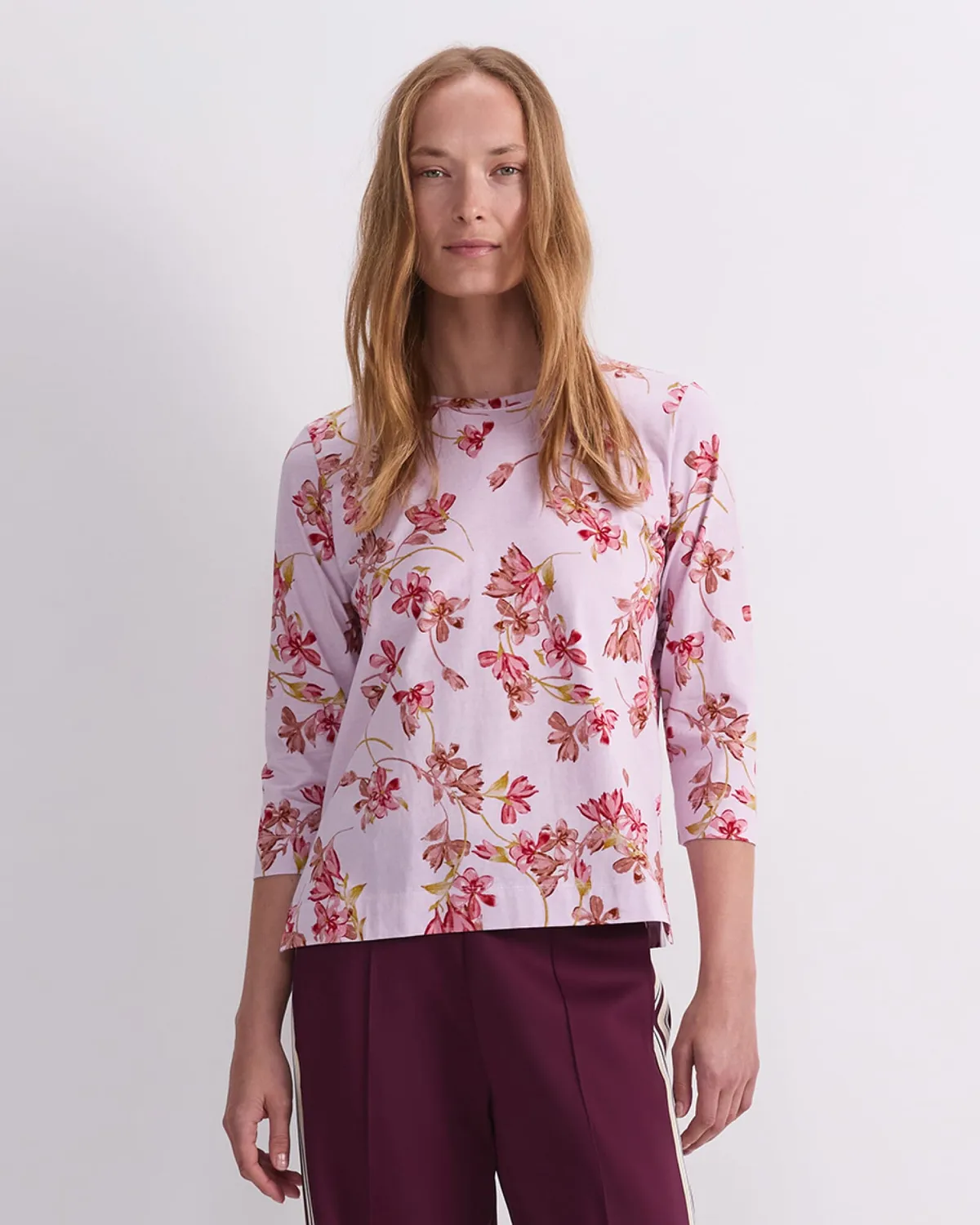 Sportscraft Floral Mercerised Tee maglietta donna
