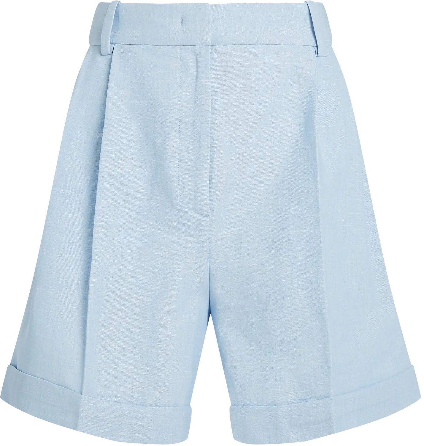 Tommy Hilfiger Linen Mix Pleated shorts donna 38 vita alta