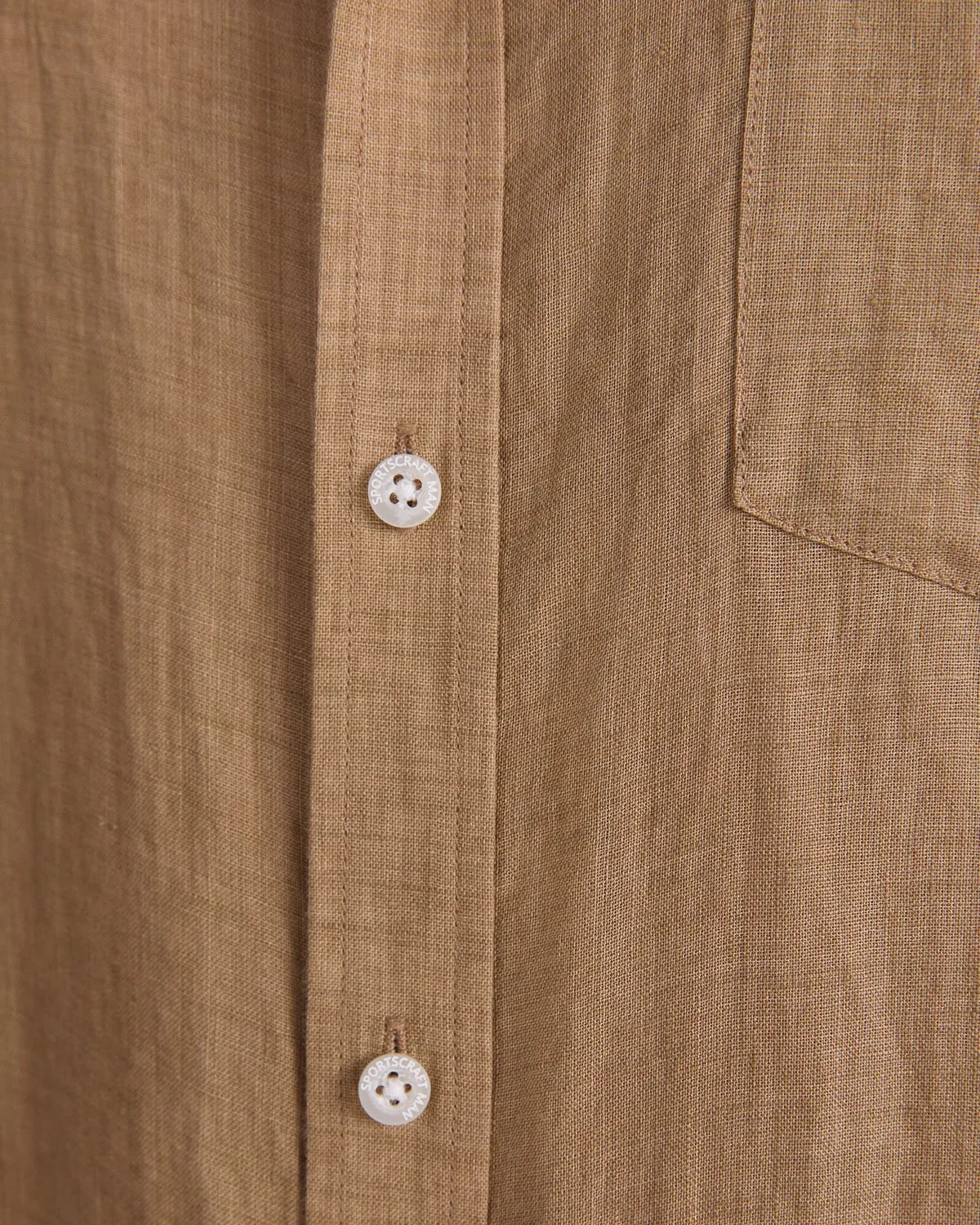 Sportscraft Delave camicia donna M lino manica corta