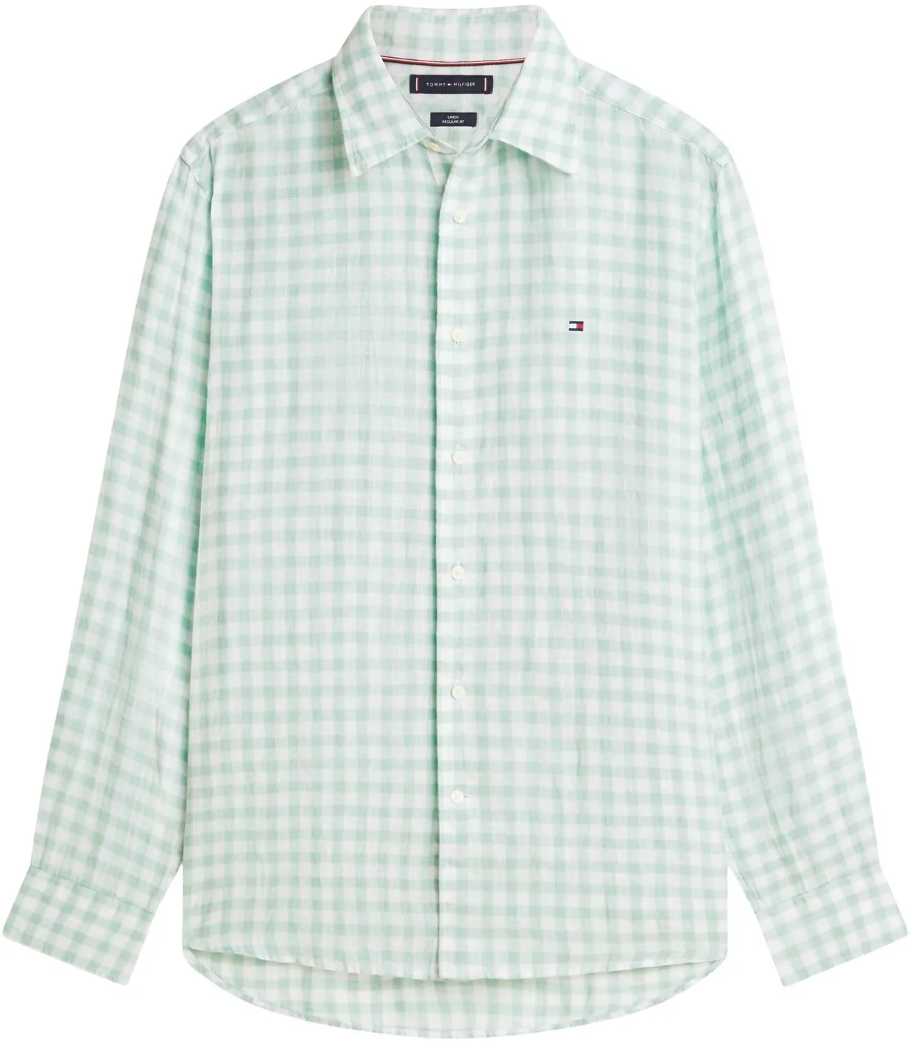 Tommy Hilfiger Linen Gingham MW0MW42401 camicia quadri