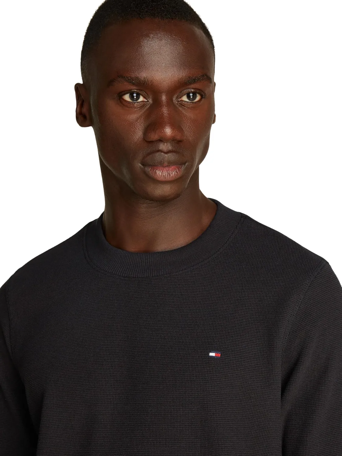 Tommy Hilfiger Textured MW0MW34251 Maglietta Lunga Uomo M