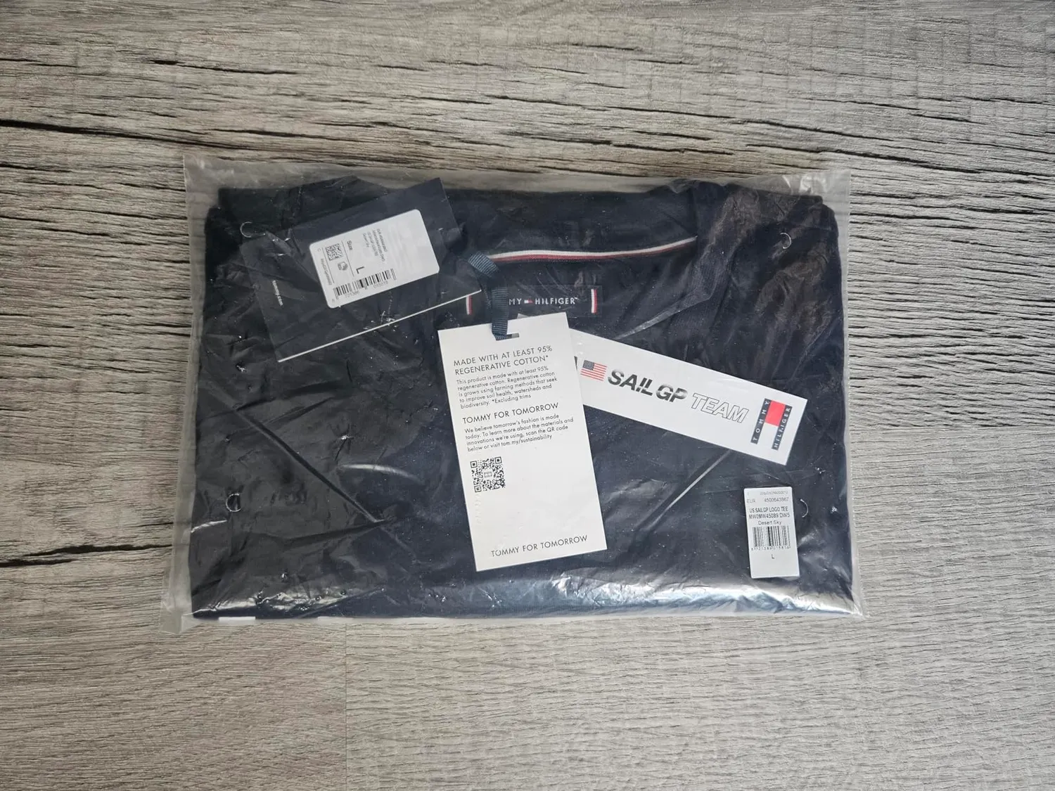 Tommy Hilfiger SailGP MW0MW45089 t-shirt uomo XXL logo