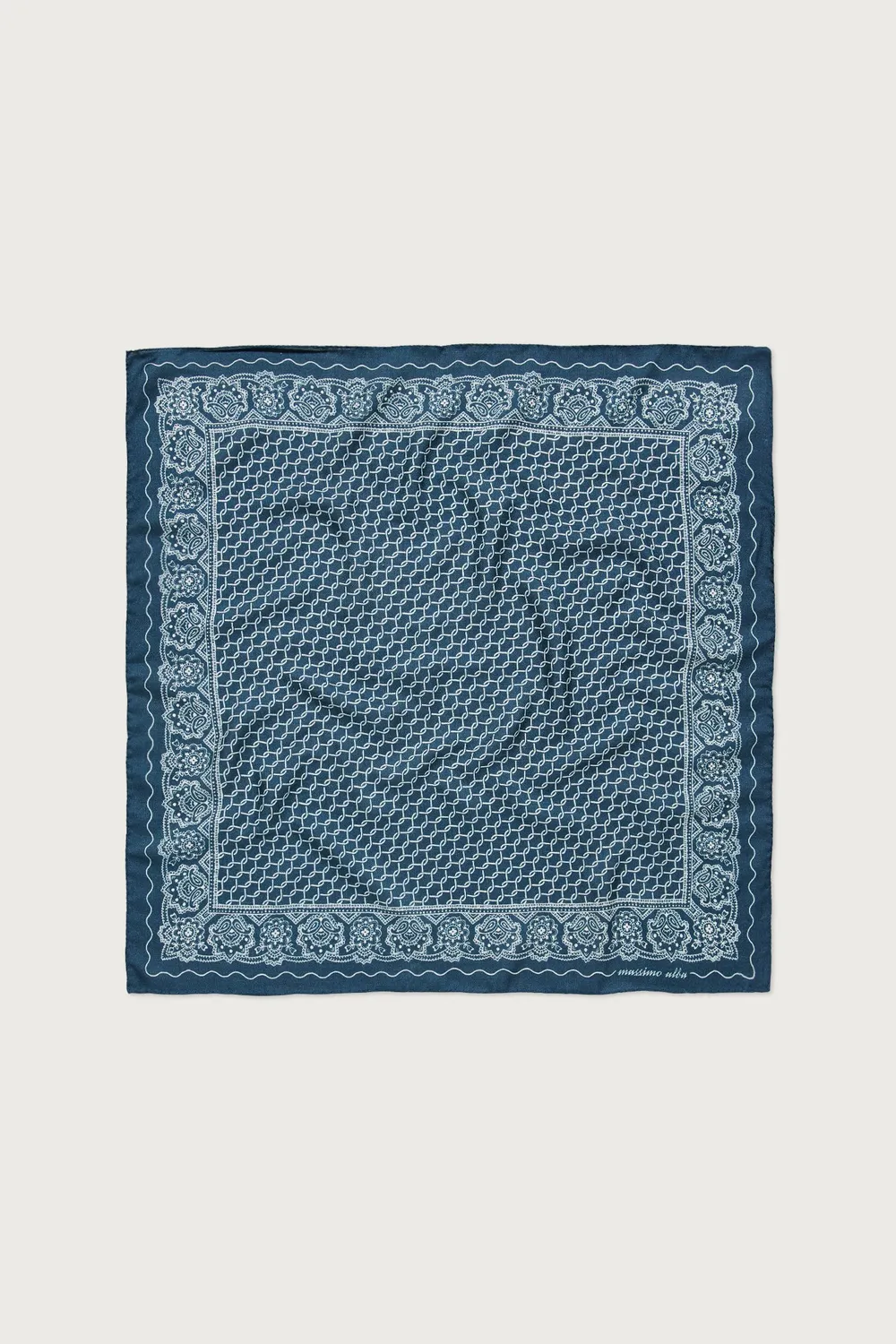 Massimo Alba Bandana sciarpa cashmere laguna
