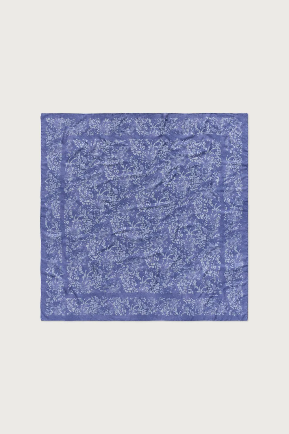 Massimo Alba Stole stola cashmere royal violet 135x135