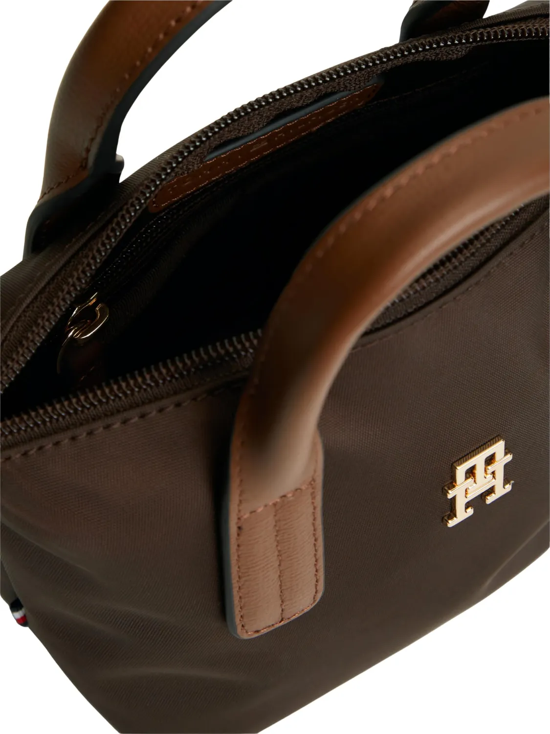 Tommy Hilfiger Popette Micro Tote AW0AW18368 marrone donna