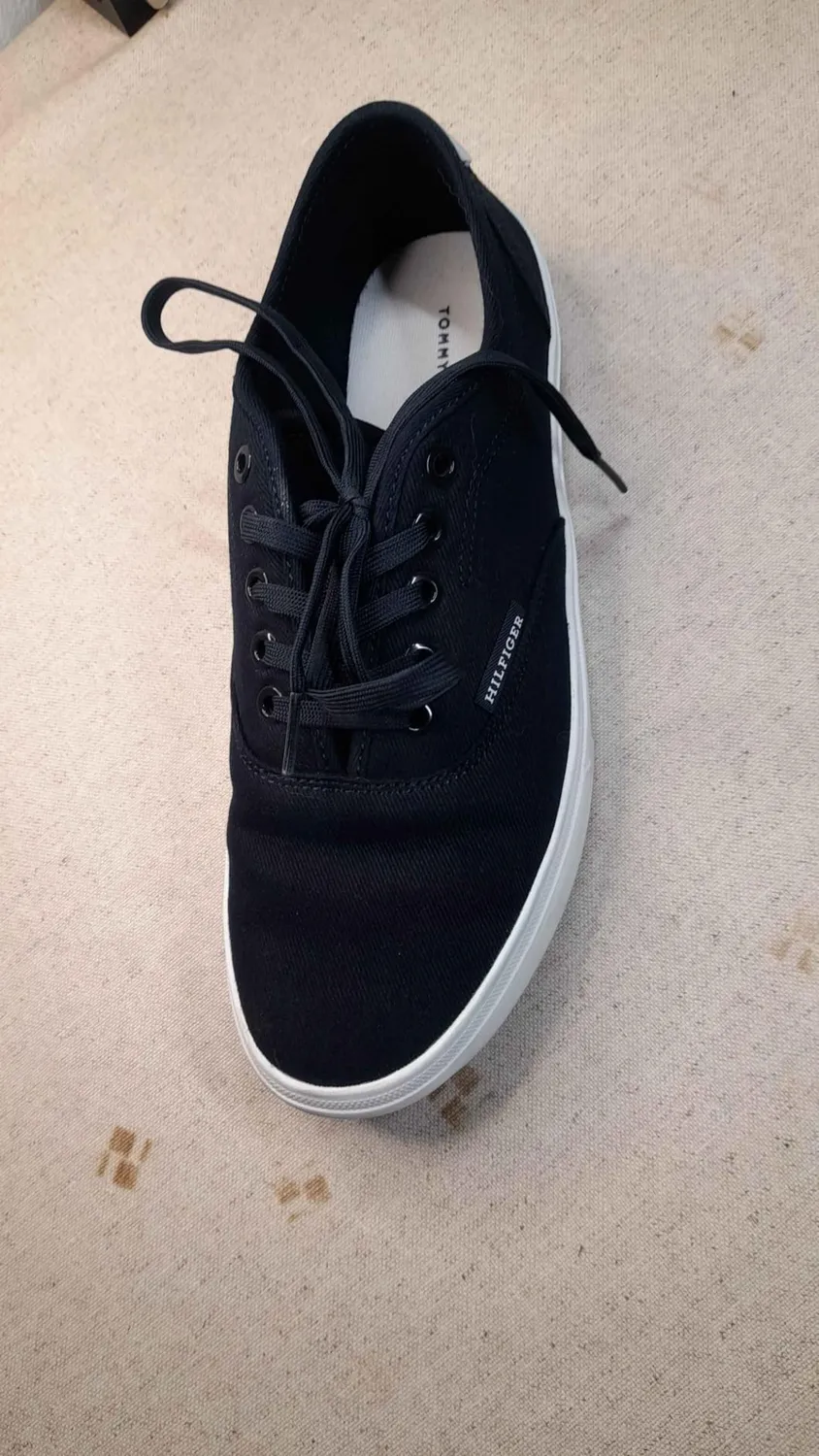 Tommy Hilfiger TH Vulc Cup Cvs sneakers basse 43 EU blu