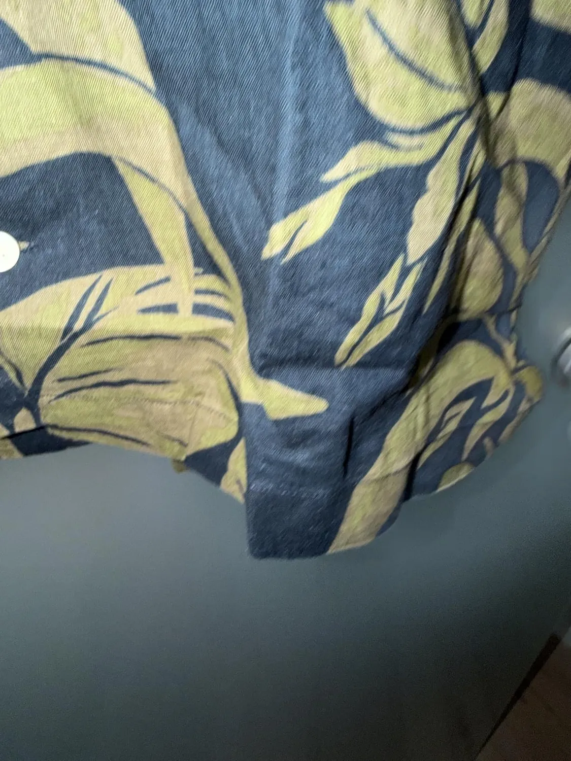 Tommy Hilfiger Linen Floral MW0MW42403 camicia lino L