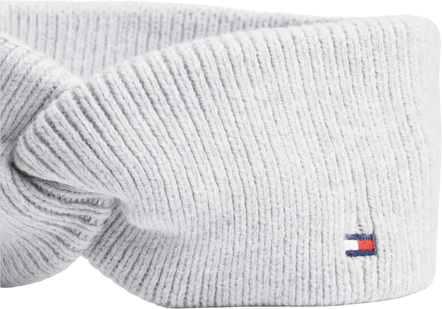 Tommy Hilfiger TH Flag Knit AW0AW19103 fascia grigia