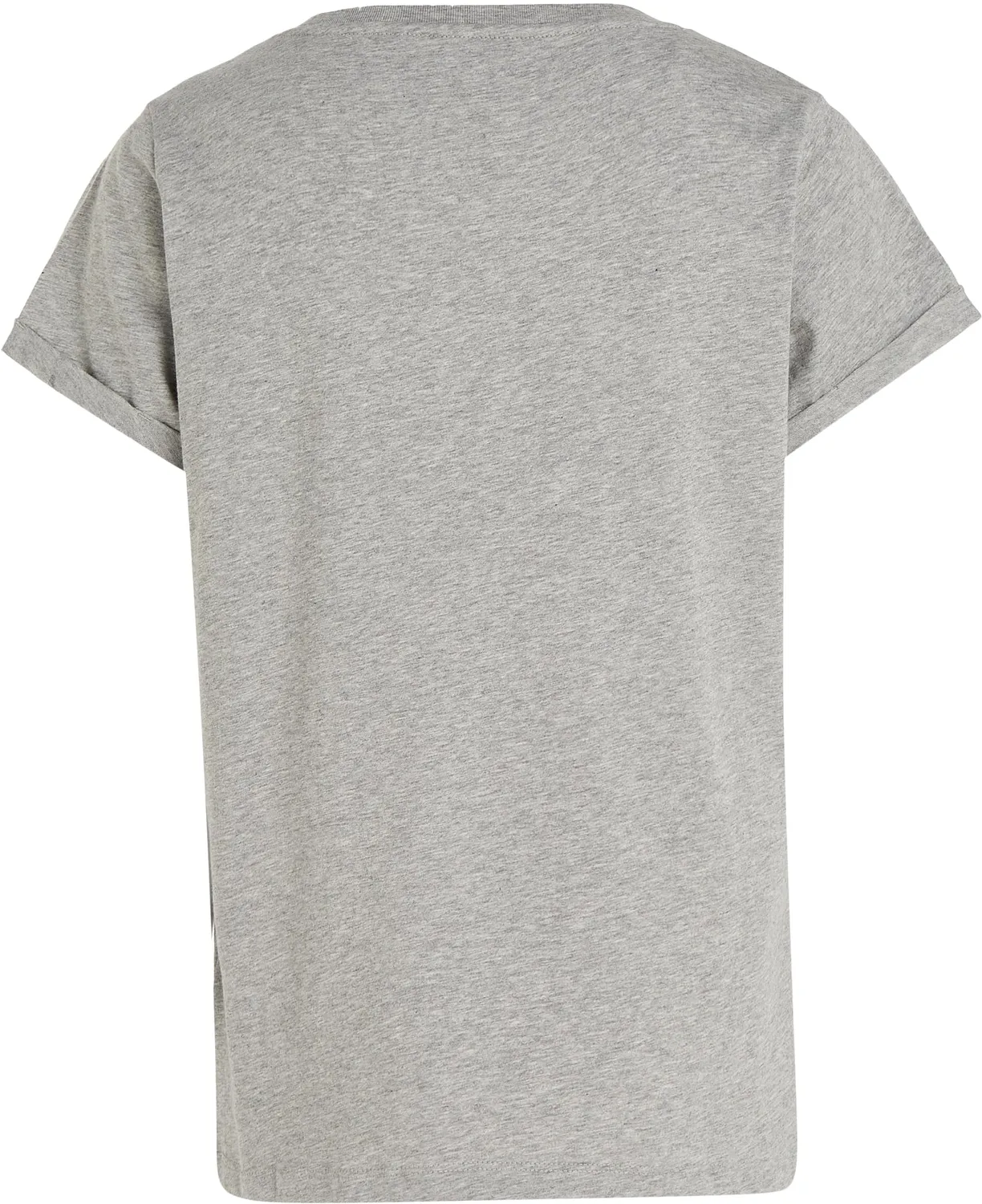 Tommy Hilfiger T-shirt Donna Scollo Rotondo Ancient White cotone