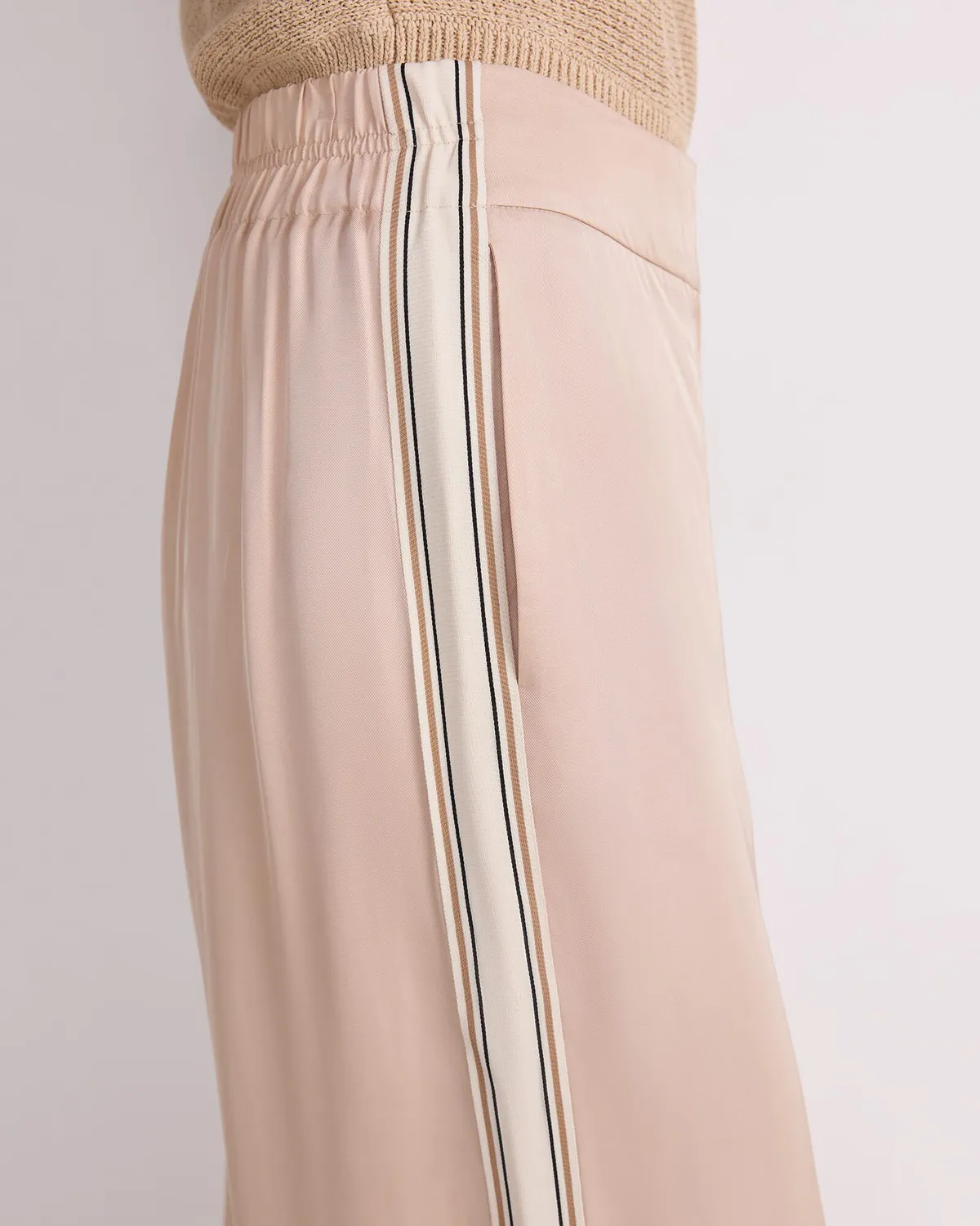 Sportscraft Yara Drape Stripe pantaloni palazzo viscosa