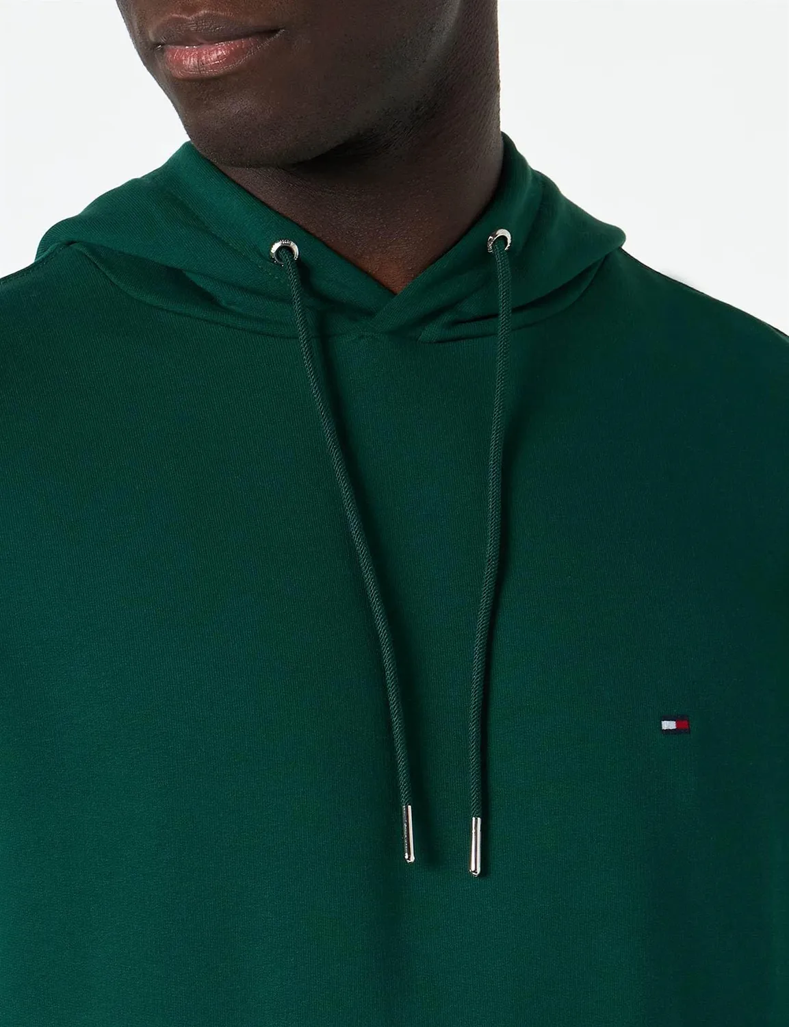 Tommy Hilfiger 1985 felpa uomo blu con cappuccio cotone