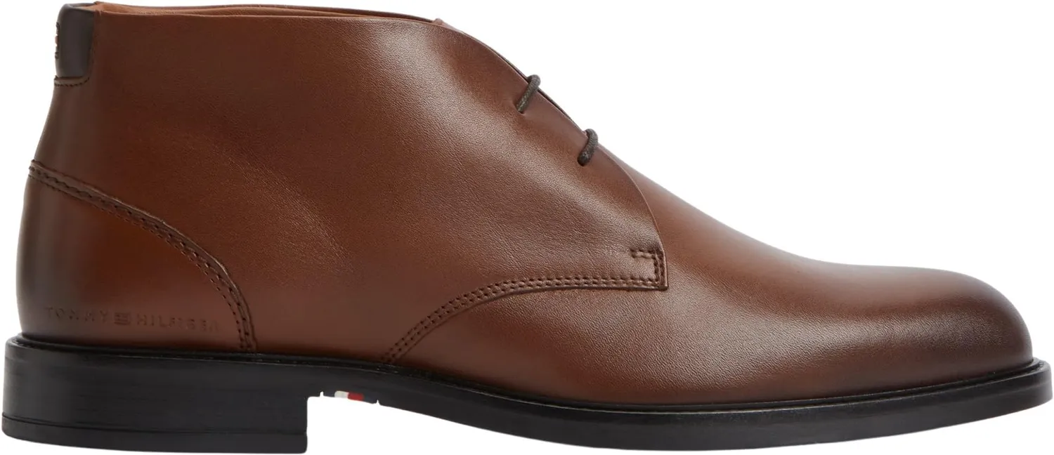 Tommy Hilfiger Corporate Lace Boot FM0FM05949 stivali 40 cognac