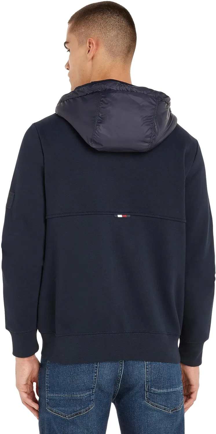 Tommy Hilfiger felpa zip uomo XS blu Desert Sky