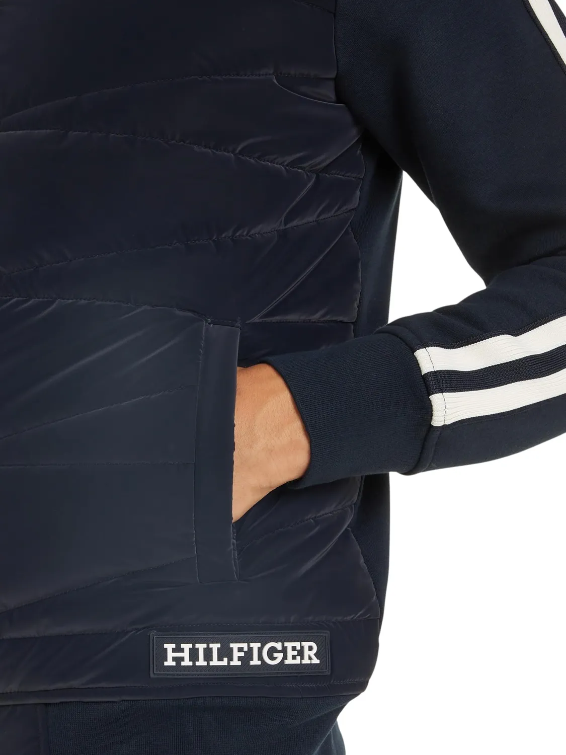 Tommy Hilfiger Felpa con Zip Uomo XS vestibilità regolare