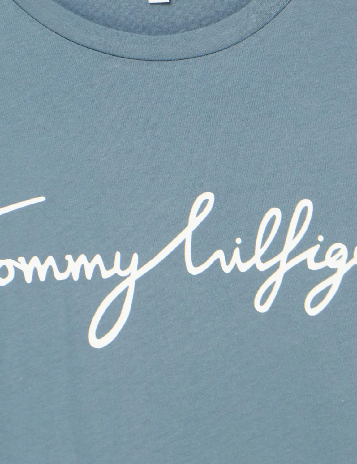 Tommy Hilfiger t-shirt donna blu Blue Coal taglia 46