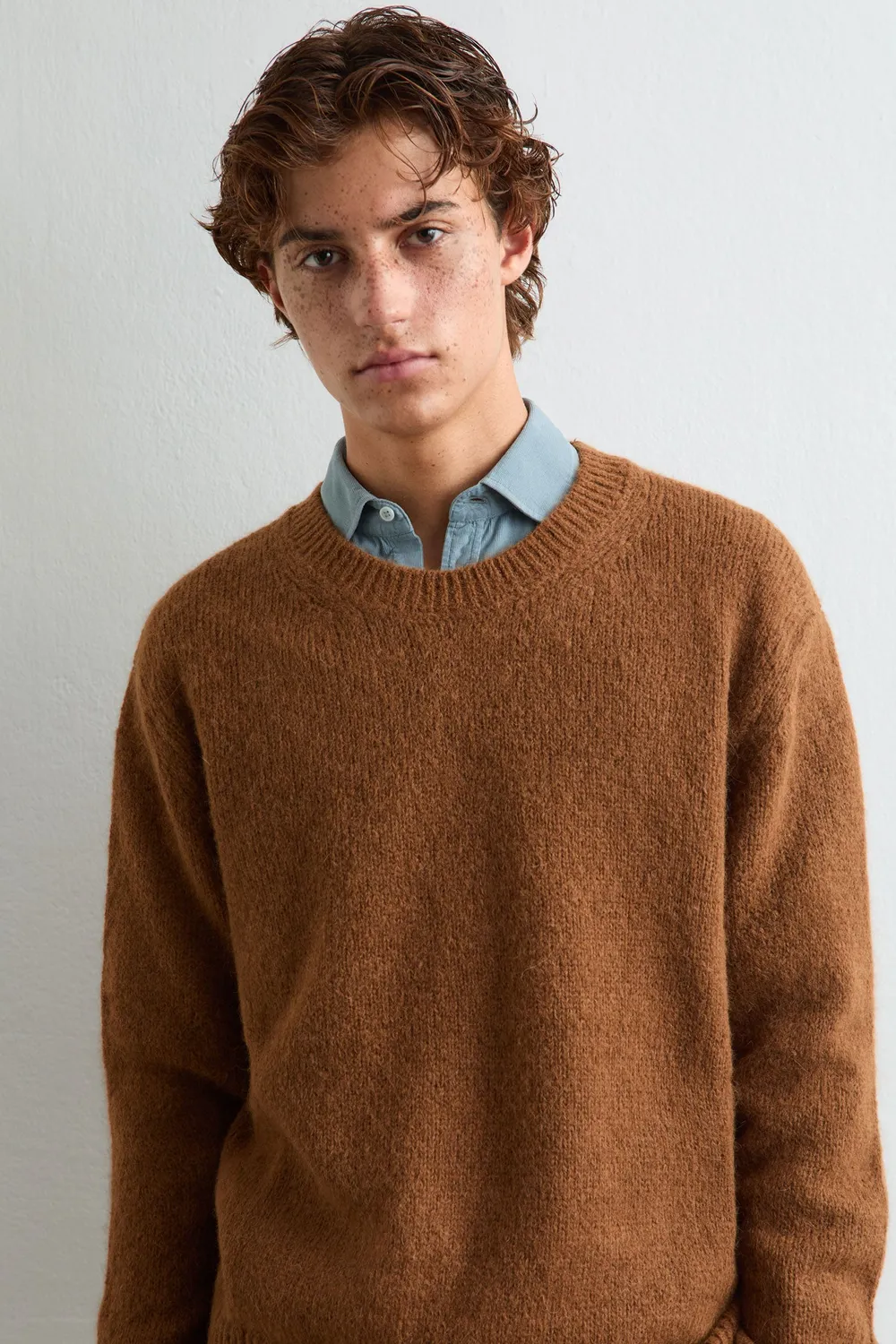Massimo Alba Bruce maglione uomo Cookie baby alpaca