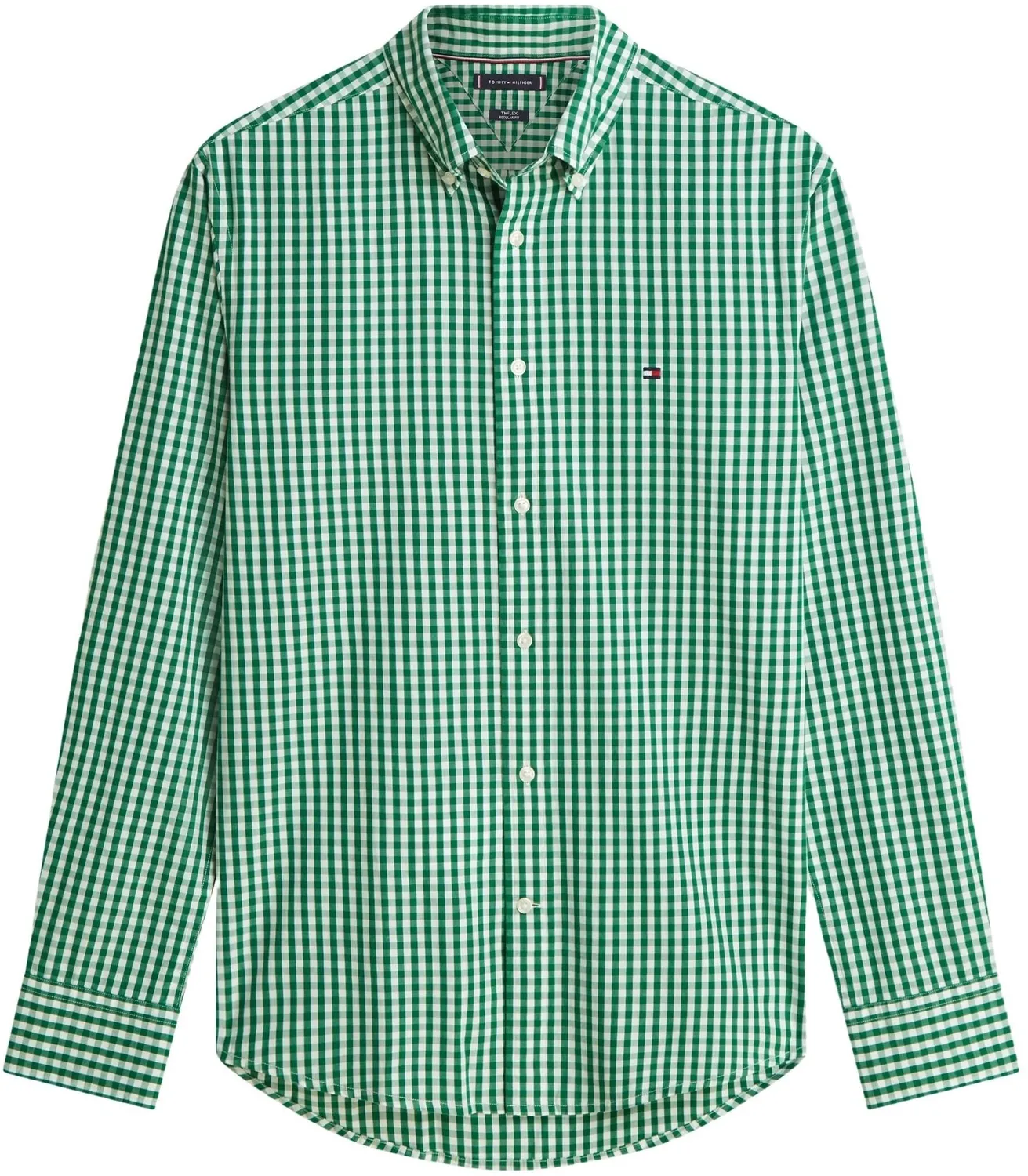 Tommy Hilfiger Flex Gingham Regular Fit camicia uomo a quadri