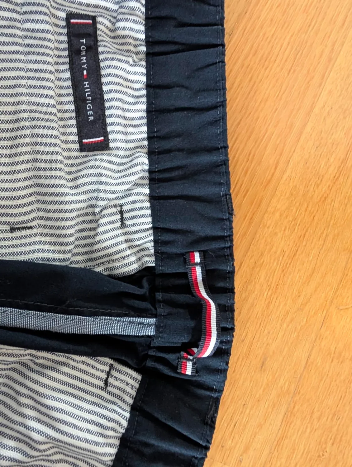 Tommy Hilfiger Denton MW0MW42299 chino uomo blu Desert Sky