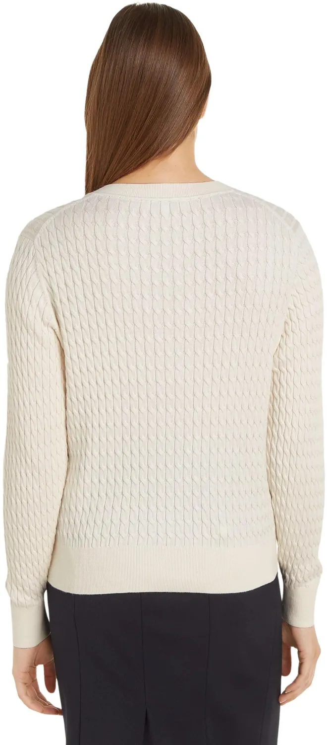 Tommy Hilfiger WW0WW43329 cardigan donna S trecce giallo
