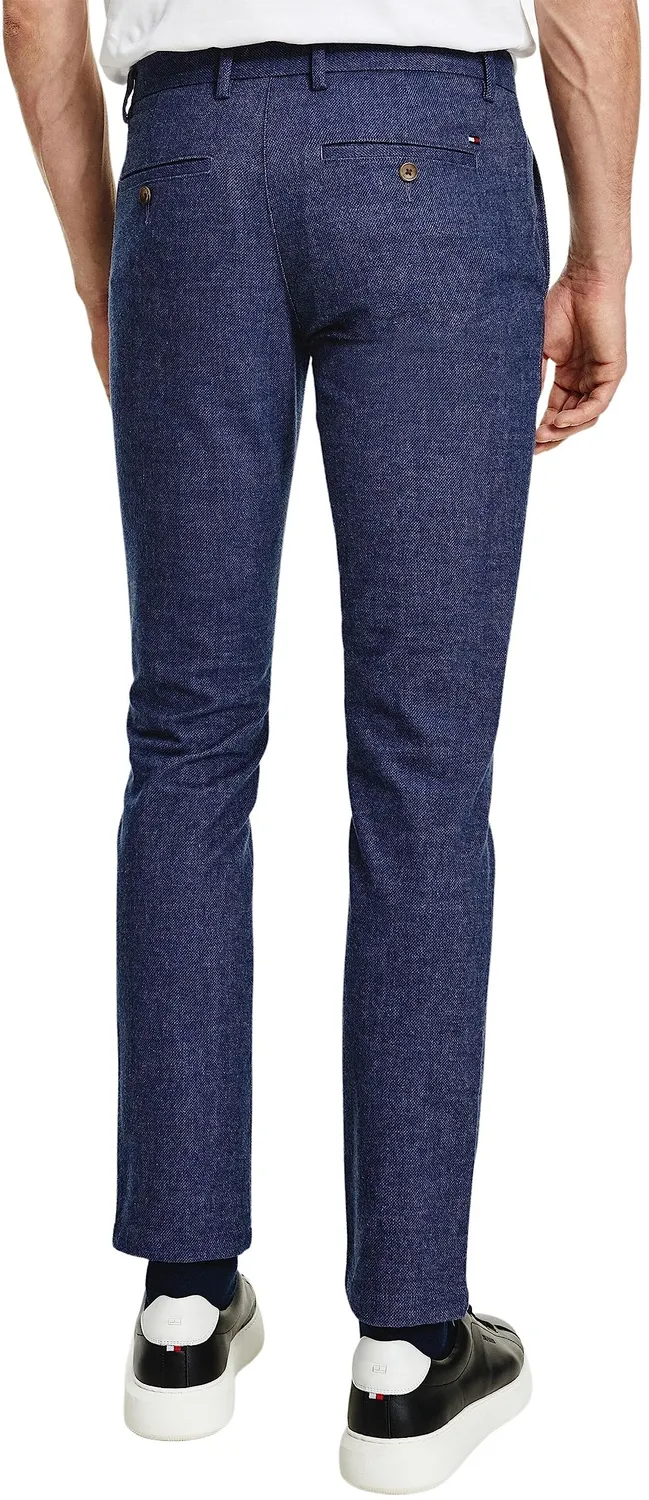 Tommy Hilfiger Bleecker pantaloni stoffa elasticizzati grigio