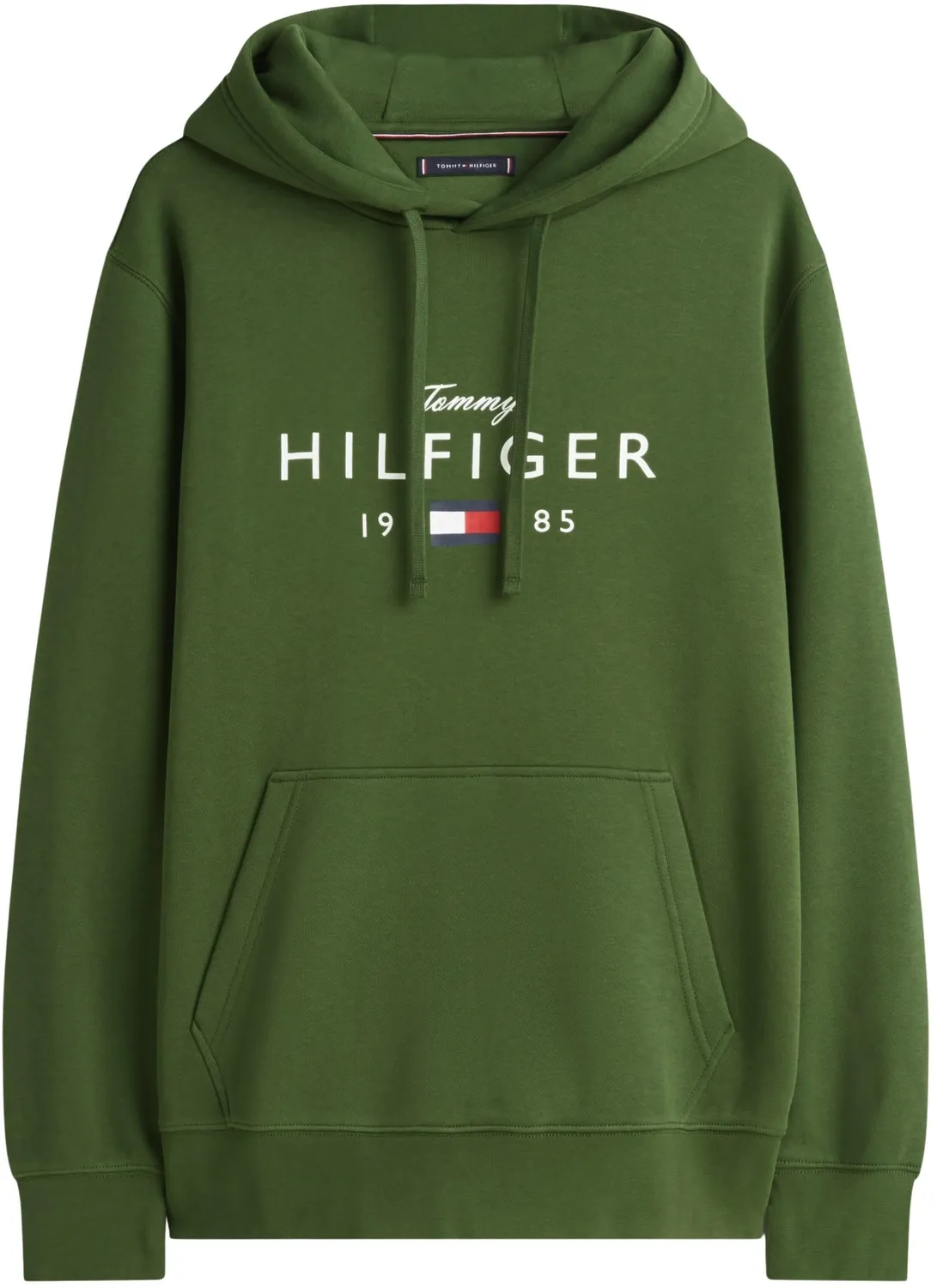 Tommy Hilfiger Brand Love Big Hilfiger felpa unisex nera