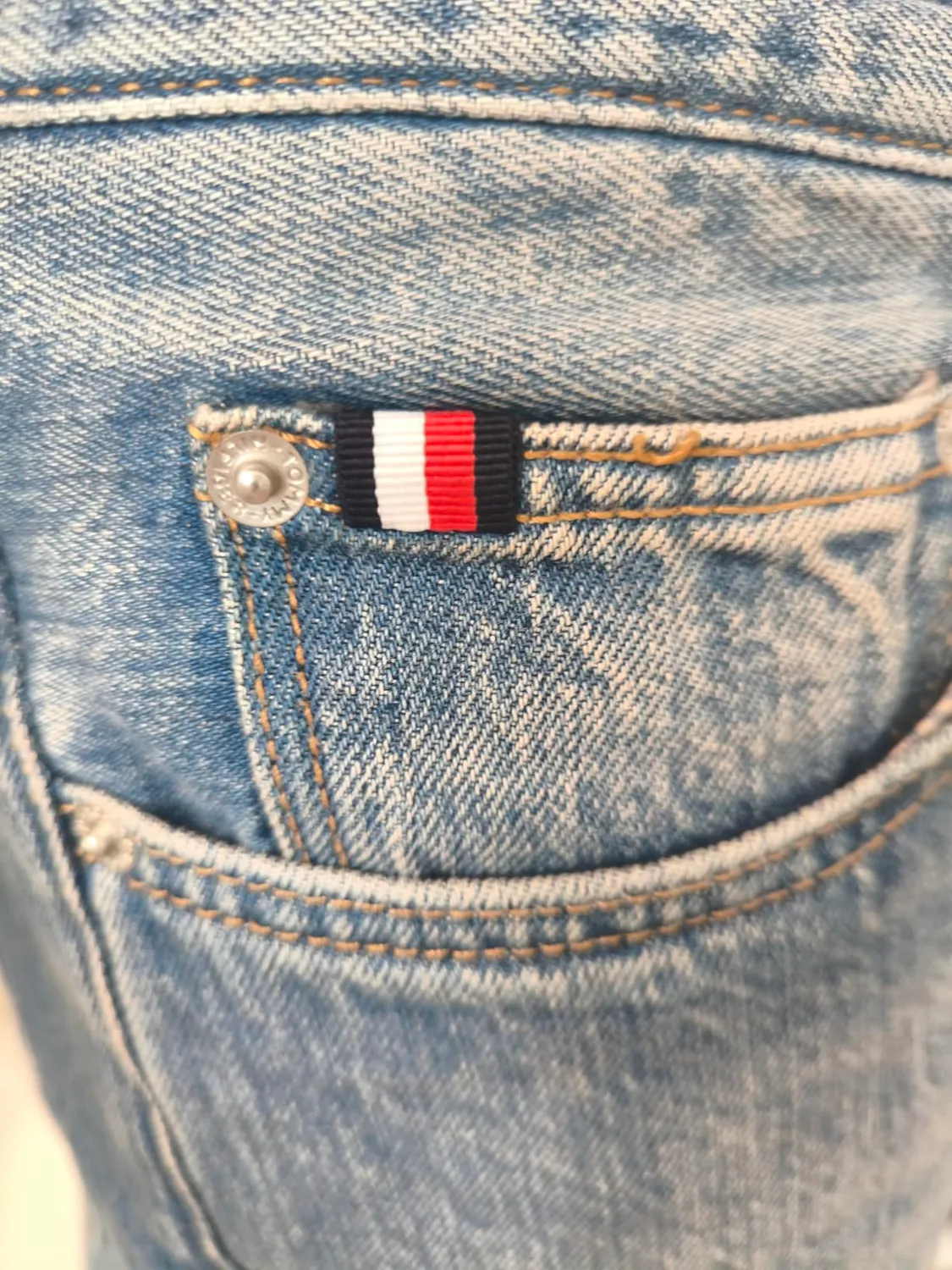 Tommy Hilfiger Mercer Trey Indigo jeans regular indaco