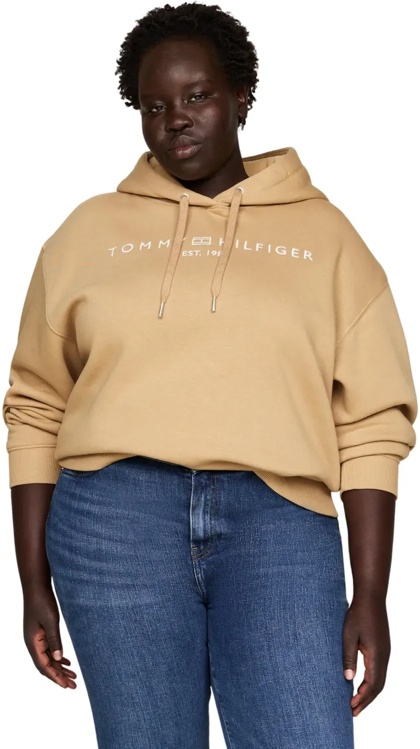 Tommy Hilfiger Logo Regular Fit felpa donna