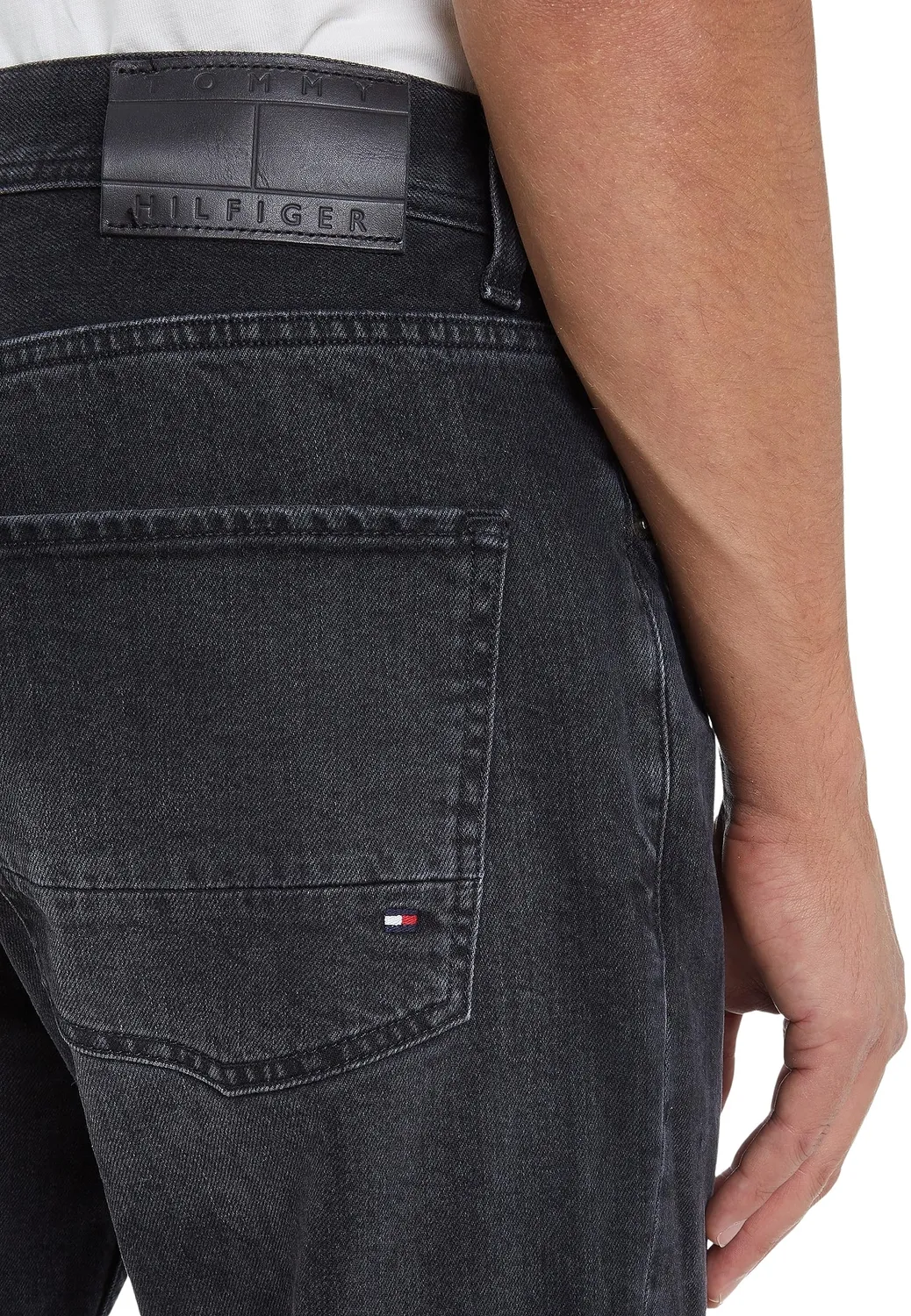 Tommy Hilfiger Denton MW0MW32080 jeans uomo neri 36W/34L