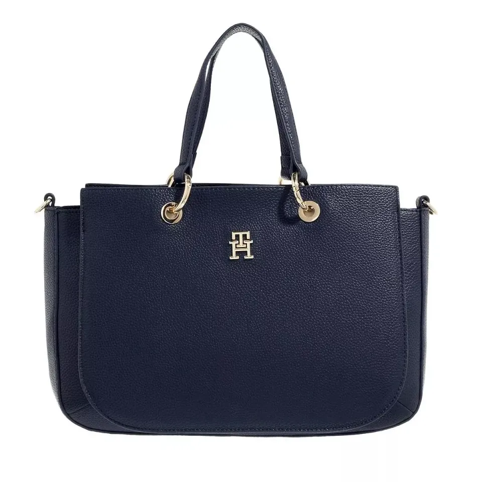 Tommy Hilfiger TH Emblem AW0AW14503 tracolla donna blu