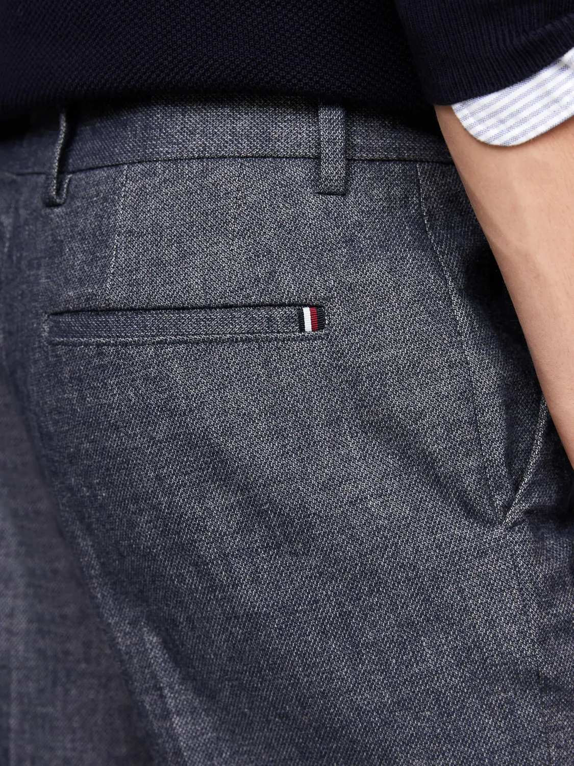 Tommy Hilfiger pantaloni uomo 34W 32L cotone twill