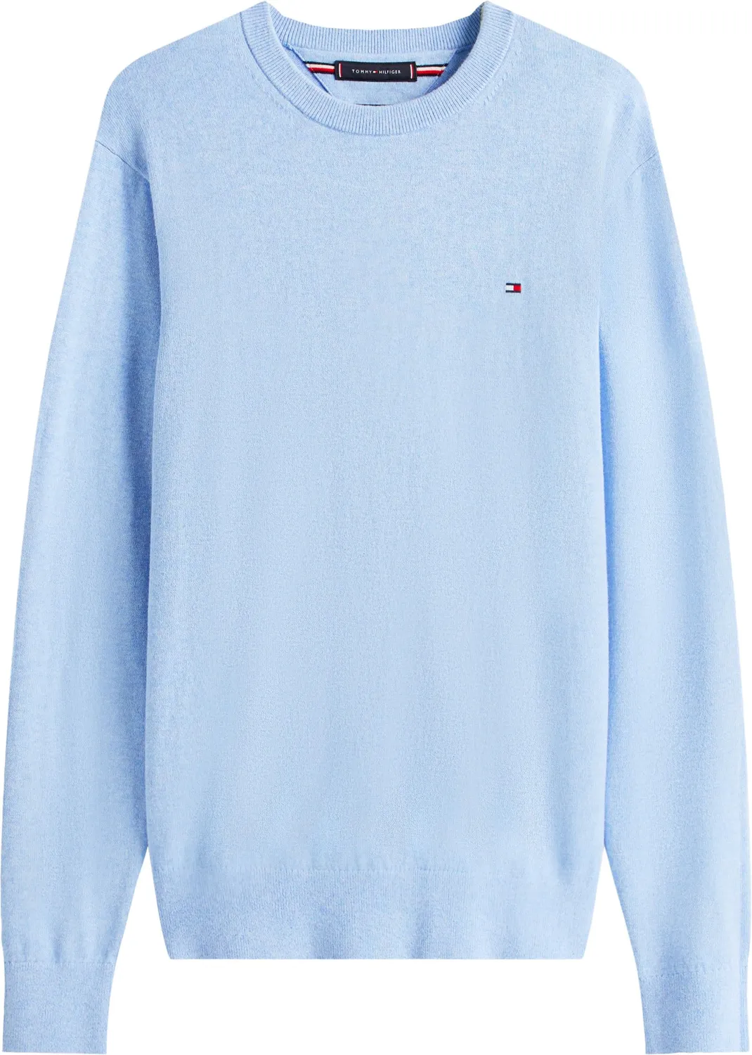 Tommy Hilfiger Maglione Uomo Girocollo L Blu Vessel Blue