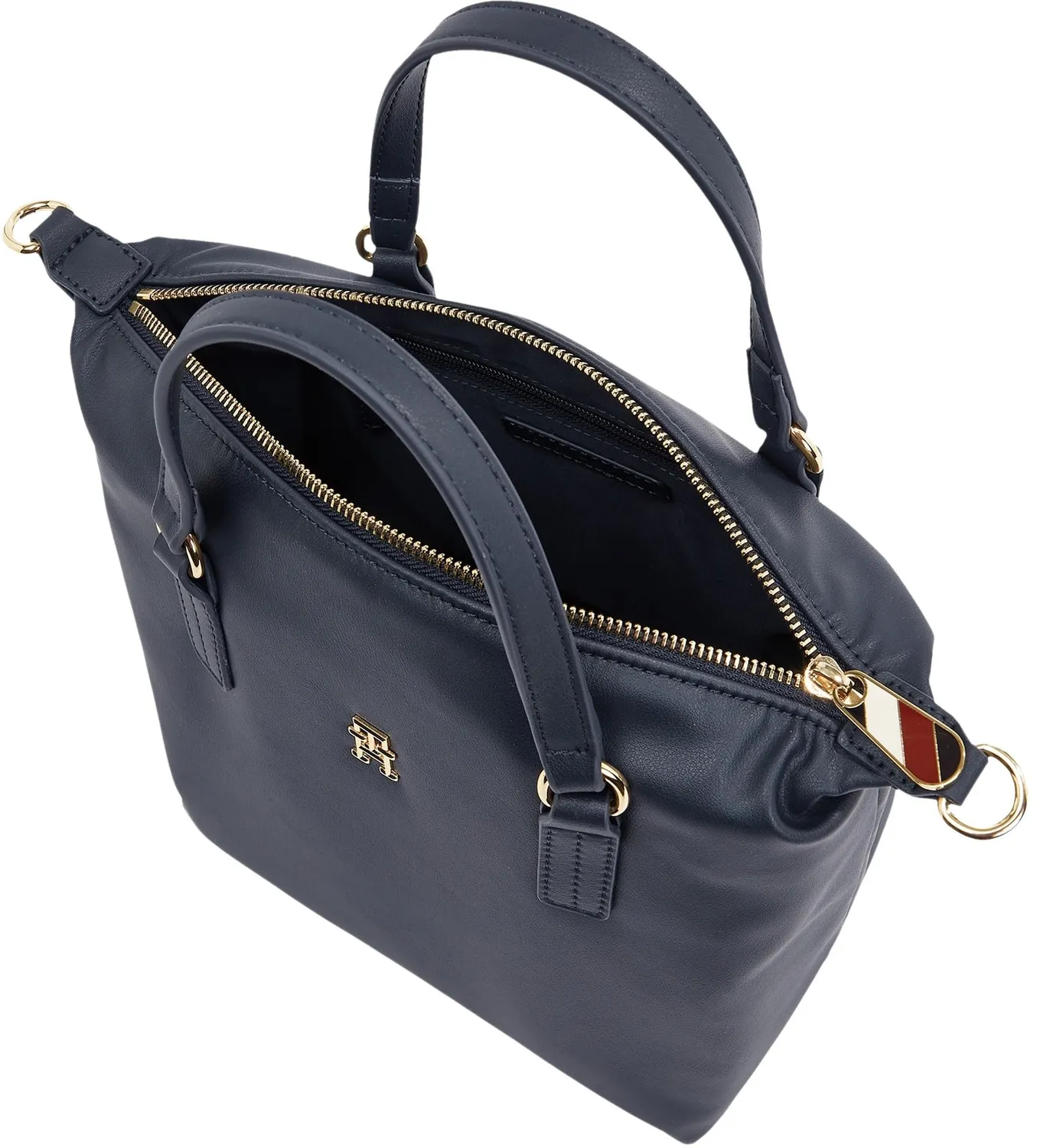 Tommy Hilfiger Poppy Reform tote donna piccola blu Space Blue